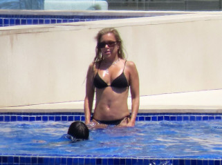 SYLVIE MEIS in Bikini at a Pool in Spain 07/20/2020 фото №1265665