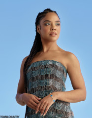 Tessa Thompson by Erik Carter for Town & Country || Feb 2021 фото №1287535
