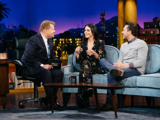 Vanessa Hudgens Appeared on The Late Late Show with James Corden in Los Angeles фото №949038