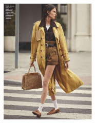 VANESSA MOODY for Elle Magazine, France April 2020 фото №1255348