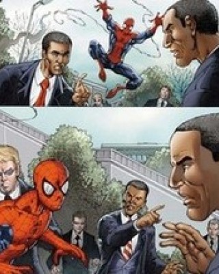 Фото 1837 к новости Человек-паук спасет Барака Обаму от самозванца