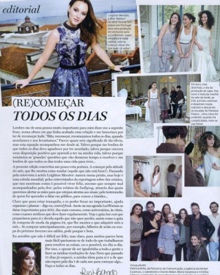 Фото 14916 к новости Лейтон Мистер в журнале Lux Woman Португалия. Апрель 2011
