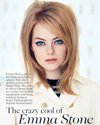 Эмма Стоун специально для британского Vogue
