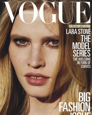 Лара Стоун в австралийском Vogue