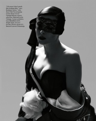 Фото 30584 к новости Хелена Бонэм Картер в британском Vogue
