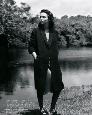 Фото 31516 к новости Миранда Керр в британском Vogue