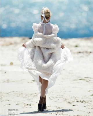 Фото 35390 к новости Эбби Ли Кершоу в австралийском Vogue