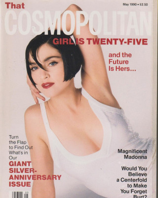 Мадонна на обложке Cosmopolitan в 1990 году
