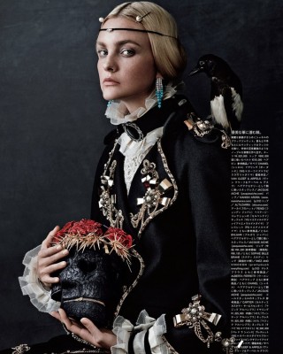 Фото 43753 к новости Каролин Трентини на страницах японского Vogue
