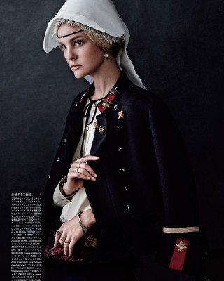 Фото 43758 к новости Каролин Трентини на страницах японского Vogue
