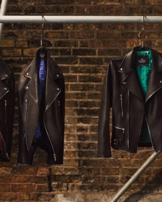Фото 43892 к новости Джорджия Мэй Джаггер представила байкерские куртки собственного дизайна