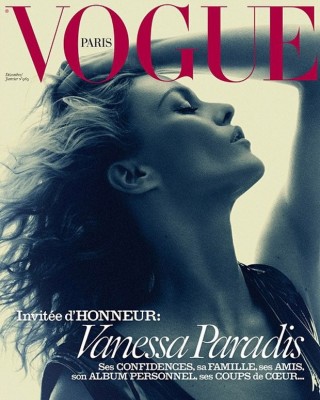 Фото 45586 к новости Ванесса Паради в парижском Vogue 