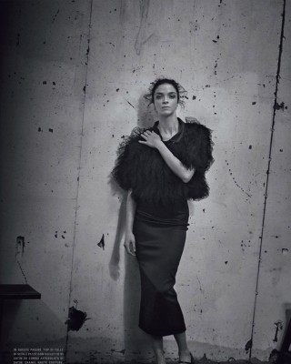 Фото 47726 к новости Мариякарла Босконо в итальянском Vogue