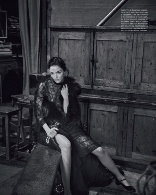 Фото 47736 к новости Мариякарла Босконо в итальянском Vogue