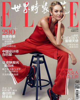 Фото 48447 к новости Кэндис Свэйнпоул в китайском Elle