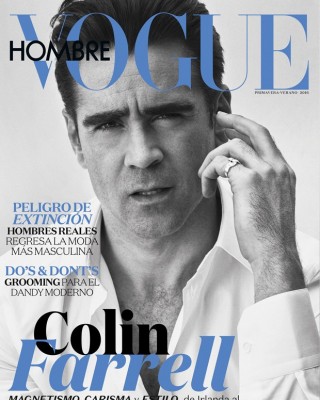 Фото 49770 к новости Колин Фаррелл на страницах Vogue Hombre 