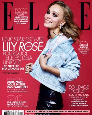 Фото 52538 к новости Лили-Роуз Депп дала обширное интервью журналу Elle