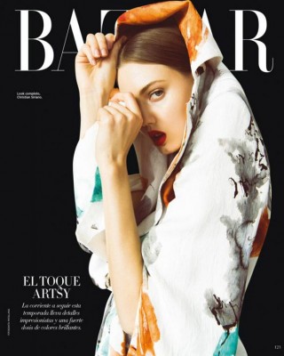 Фото 55143 к новости Линдси Виксон в мексиканском Harper’s Bazaar