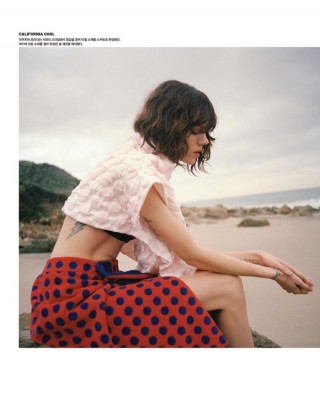 Фото 57129 к новости Фрея Беха Эриксен на страницах Vogue