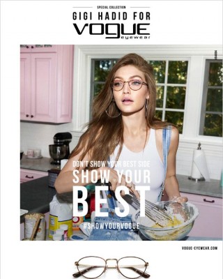 Фото 58609 к новости Джиджи Хадид специально для Vogue 