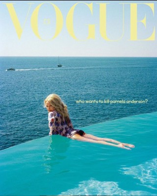 Фото 70384 к новости Памела Андерсон украсила обложку Vogue Czechoslovakia