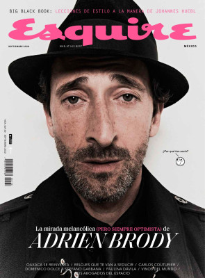 Adrien Brody for Esquire Mexico || September 2020