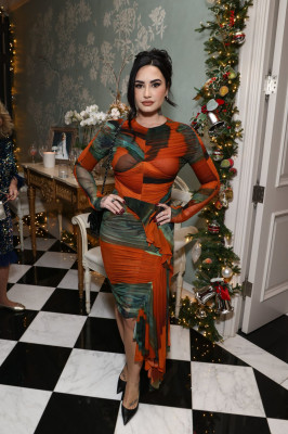 Demi Lovato – at Hilton's Family Holiday Celebration December 2024