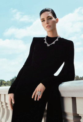 Hilary Rhoda for Harper's Bazaar Germany August 2024