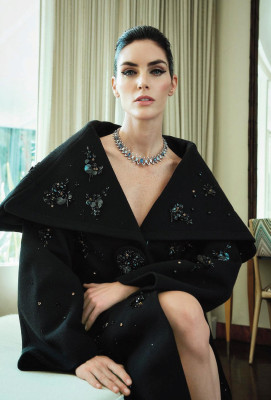 Hilary Rhoda for Harper's Bazaar Germany August 2024