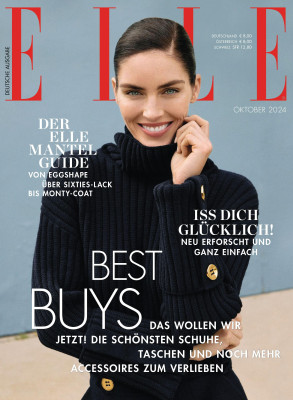 Hilary Rhoda for Elle Ger 102024 by Max Abadian