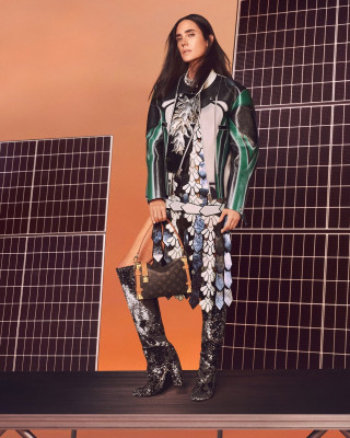 Jennifer Connelly ~ Louis Vuitton cruise 2023 campaign by David Sims