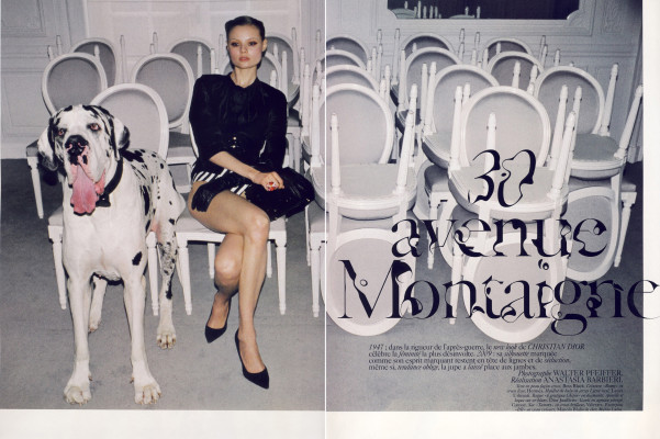 Magdalena Frackowiak ~ Vogue Paris June/July 2009 by Walter Pfeiffer