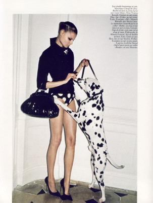 Magdalena Frackowiak ~ Vogue Paris June/July 2009 by Walter Pfeiffer