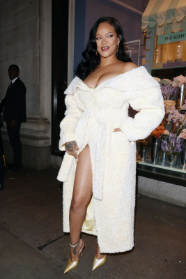 Rihanna – at the Fenty Hair Launch in London