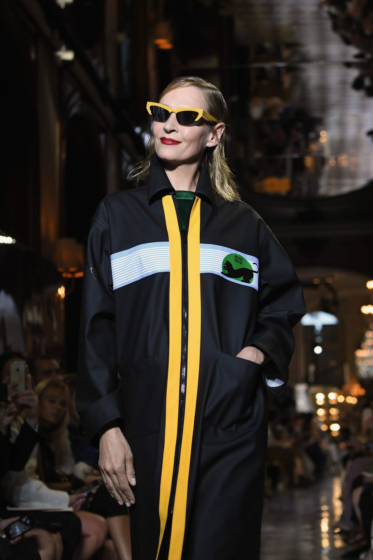 Ума Турман - Uma Thurman фото №1081711 - Uma Thurman – Miu Miu 2019