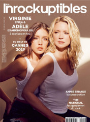 Adèle Exarchopoulos and Virginie Efira – Télécharger Les Inrockuptibles 05/22/20 фото №1177779