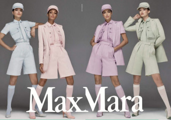 ADRIANA LIMA, JOAN SMALLS, IRINA SHAYK and GIGI HADID for Max Mara Spring/Summer фото №1241097