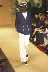 Alek Wek ~ Saint Laurent (Paris couture) spring 2001 фото №1364348