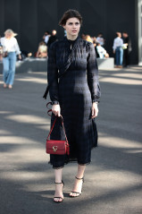 Alexandra Daddario-Coach New York Fashion Week фото №1309832