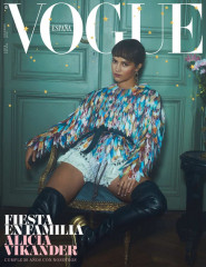 ALICIA VIKANDER in Vogue Magazine, December 2018 фото №1120521
