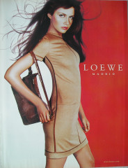 Ana Claudia Michels for LOEWE advertisement December 2000 фото №1389788