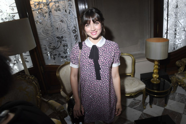 Ana de Armas – Miu Miu 2019 Cruise Collection Show Photocall in Paris фото №1081698