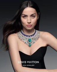 Ana de Armas for Louis Vuitton High Jewelry Campaign Deep Time Collection (2023) фото №1372621