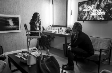 Ana de Armas - Late Night with Seth Meyers (Backstage) 09/20/2022 фото №1351946