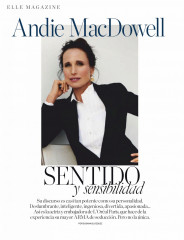 Andie MacDowell – ELLE Magazine Spain March 2021 Issue фото №1290434