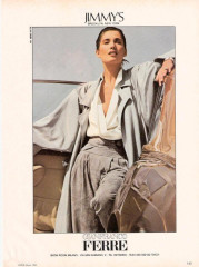 Andie Macdowell for Gianfranco Ferre Spring/Summer 1984 фото №1399652