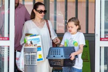 Angelina Jolie - PetSmart in Los Angeles 07/17/2019 фото №1200488