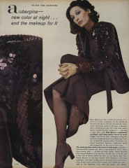 Anjelica Huston ~ US Vogue September 1972 by Richard Avedon  фото №1375020