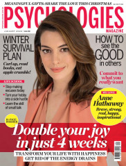 ANNE HATHAWAY in Psychologies Magazine, UK January 2020 фото №1234535