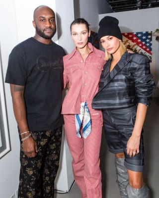 Bella Hadid at Sandra Choi and Virgil Abloh Host NYFW Dinner in New York  фото №1041087